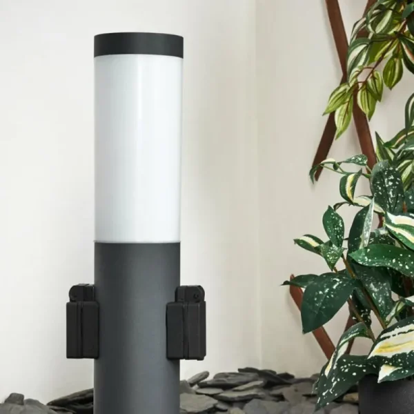 hofstein Borne lumineuse Gaborone Anthracite, 1 lumière* Lampes Modernes