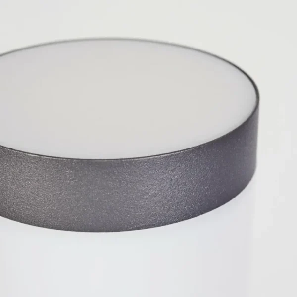 hofstein Borne lumineuse Gaborone Anthracite, 1 lumière, Détecteur de mouvement* Lampes Modernes
