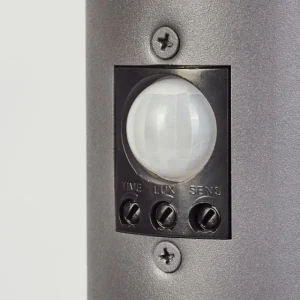 hofstein Borne lumineuse Gaborone Anthracite, 1 lumière, Détecteur de mouvement* Lampes Modernes
