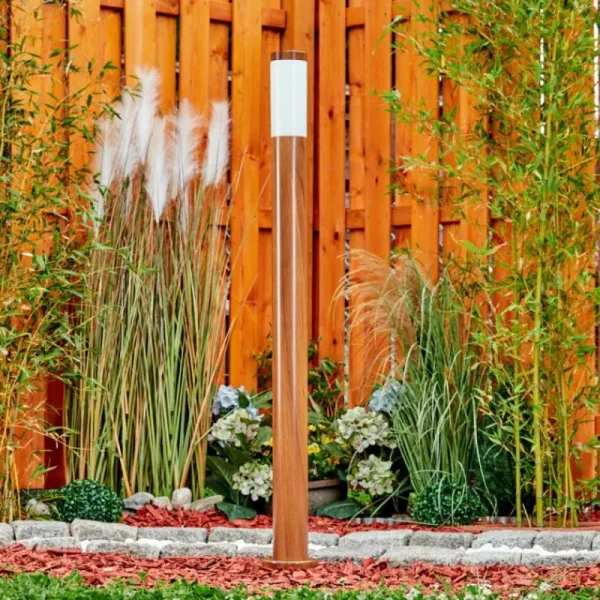 hofstein Borne lumineuse Gaborone Brun, Couleur bois, 1 lumière* Lampes Modernes
