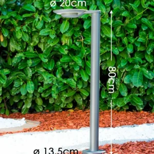 hofstein Borne lumineuse GAKONA LED Gris, 1 lumière* Lampes Modernes
