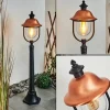 hofstein Borne lumineuse Gascon Noir, 1 lumière* Lampes Modernes