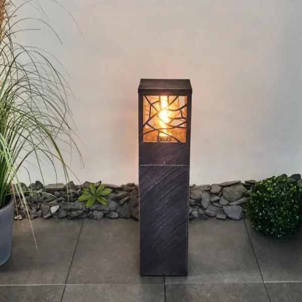 hofstein Borne lumineuse Geroboti Rouille, 1 lumière* Lampes Modernes