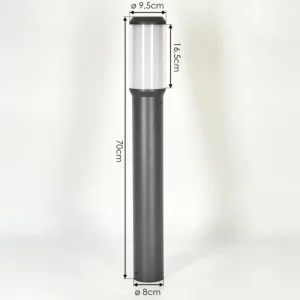 hofstein Borne lumineuse Gondoyer Anthracite, 1 lumière* Lampes Modernes
