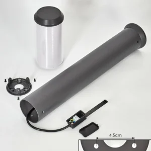 hofstein Borne lumineuse Gondoyer Anthracite, 1 lumière* Lampes Modernes