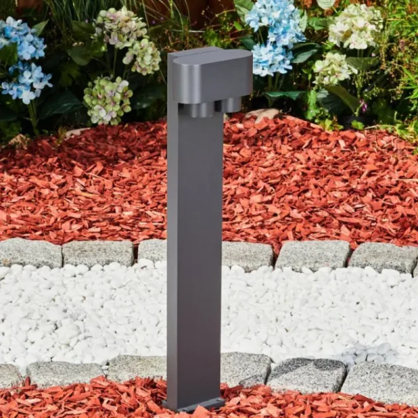 hofstein Borne lumineuse Guampacha Anthracite, 2 lumières* Lampes Modernes