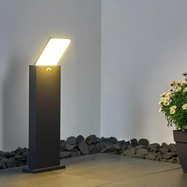 hofstein Borne lumineuse Heraklion LED Anthracite, 1 lumière* Lampes Modernes