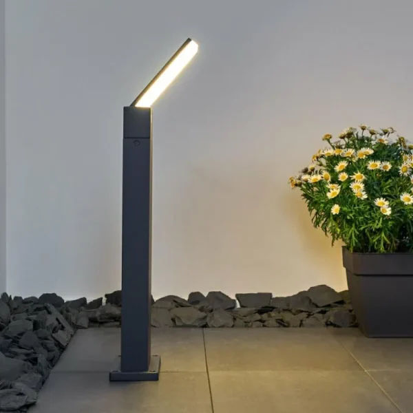 hofstein Borne lumineuse Heraklion LED Anthracite, 1 lumière* Lampes Modernes