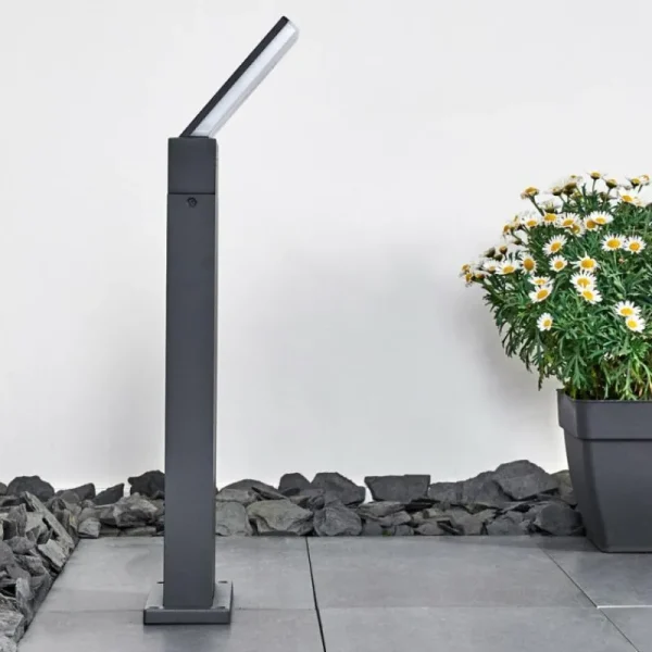 hofstein Borne lumineuse Heraklion LED Anthracite, 1 lumière* Lampes Modernes