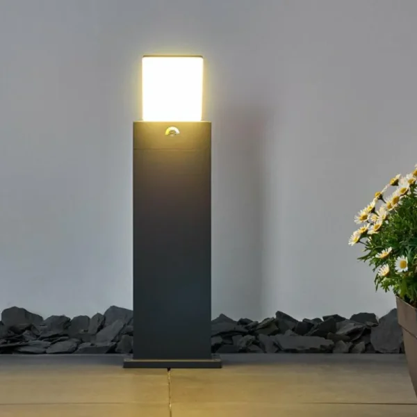 hofstein Borne lumineuse Heraklion LED Anthracite, 1 lumière* Lampes Modernes