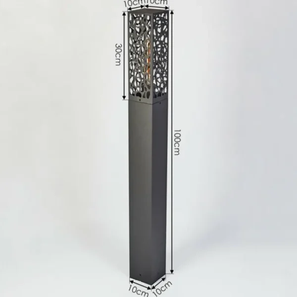 hofstein Borne lumineuse Innvoll Anthracite, 1 lumière* Lampes Modernes