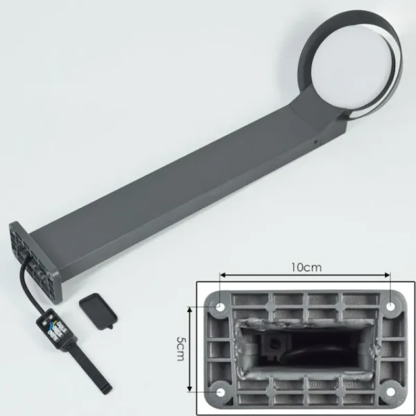 hofstein Borne lumineuse Kelo LED Anthracite, 1 lumière* Lampes Modernes