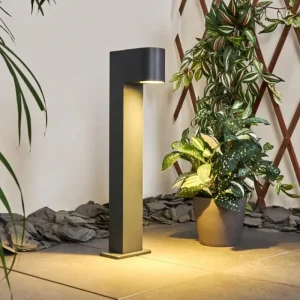 hofstein Borne lumineuse Kingstown Anthracite, 1 lumière* Lampes Modernes