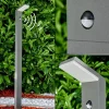 hofstein Borne lumineuse Korup LED Anthracite, 1 lumière, Détecteur de mouvement* Lampes Modernes