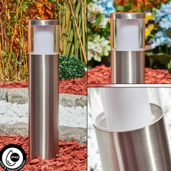 hofstein Borne lumineuse Leon LED Nickel mat, 1 lumière* Lampes Modernes