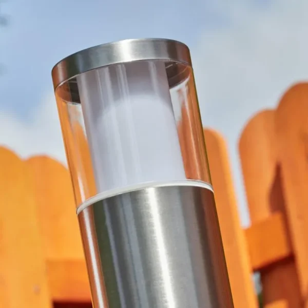 hofstein Borne lumineuse Leon LED Nickel mat, 1 lumière* Lampes Modernes