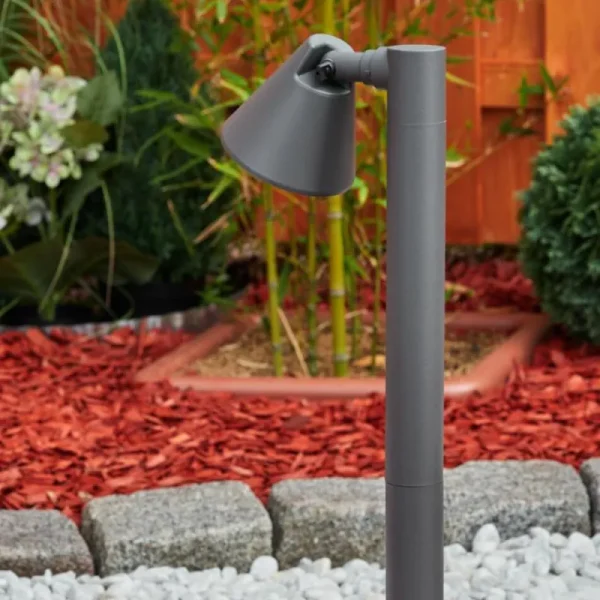 hofstein Borne lumineuse Milond Anthracite, 1 lumière* Lampes Modernes