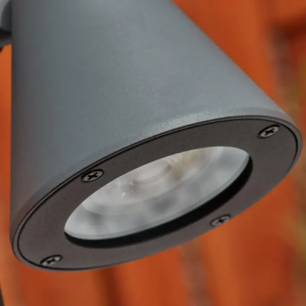 hofstein Borne lumineuse Milond Anthracite, 1 lumière* Lampes Modernes