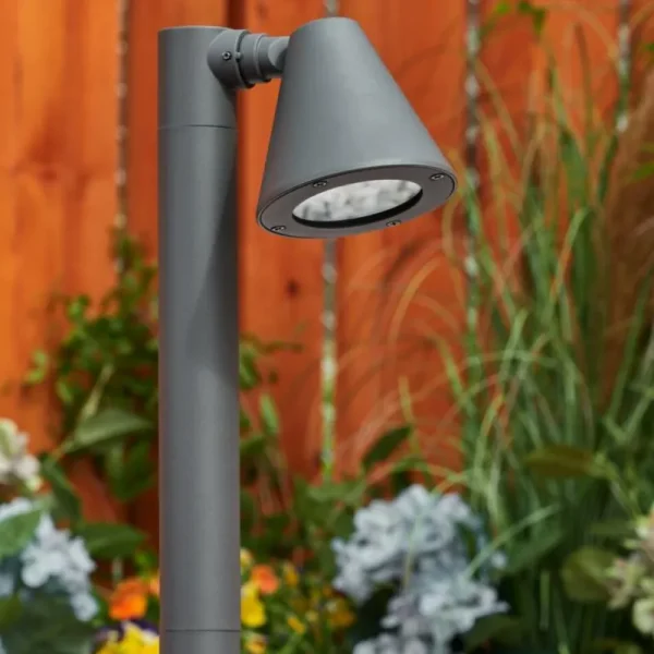 hofstein Borne lumineuse Milond Anthracite, 1 lumière* Lampes Modernes