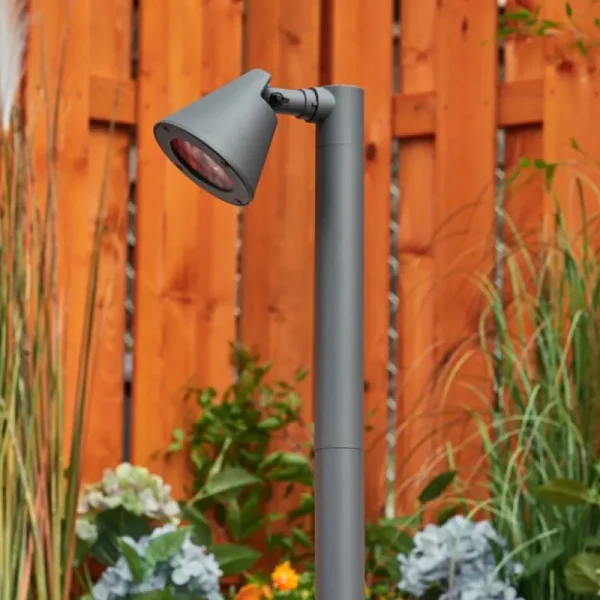 hofstein Borne lumineuse Milond Anthracite, 1 lumière* Lampes Modernes