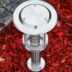 hofstein Borne lumineuse Mulo Acier inoxydable, 1 lumière* Lampes Modernes