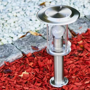 hofstein Borne lumineuse Mulo Acier inoxydable, 1 lumière* Lampes Modernes