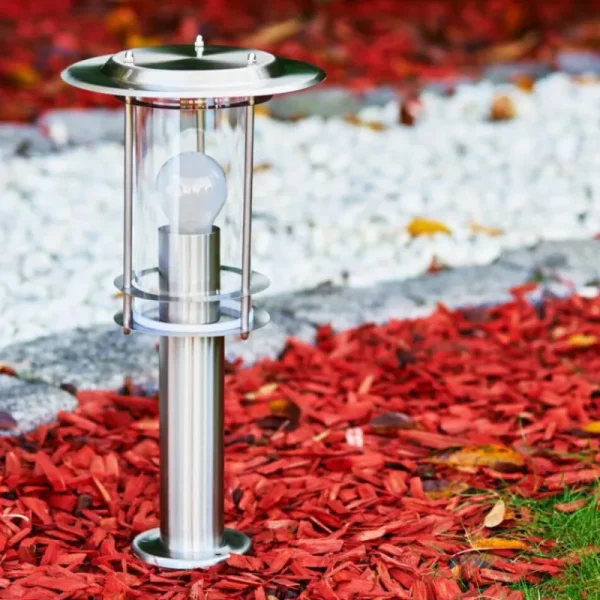 hofstein Borne lumineuse Mulo Acier inoxydable, 1 lumière* Lampes Modernes