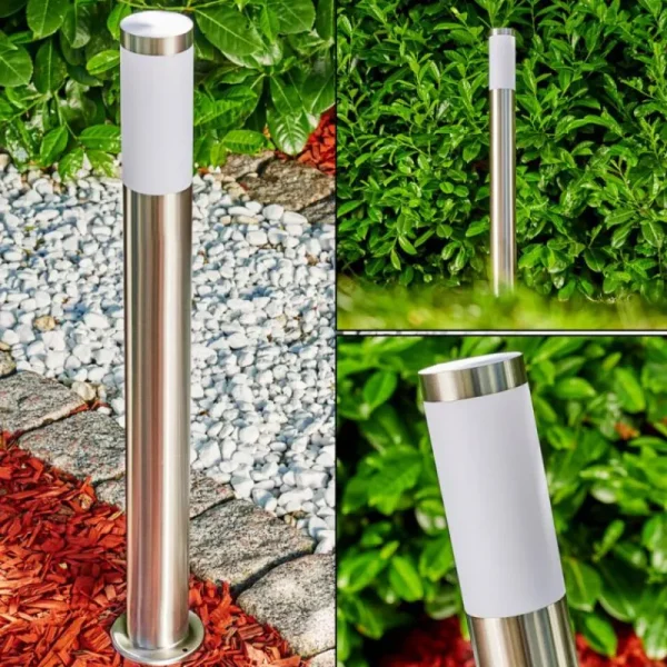 hofstein Borne lumineuse Norburg Acier inoxydable, 1 lumière* Lampes Modernes