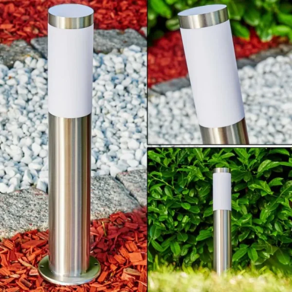 hofstein Borne lumineuse Norburg Acier inoxydable, 1 lumière* Lampes Modernes