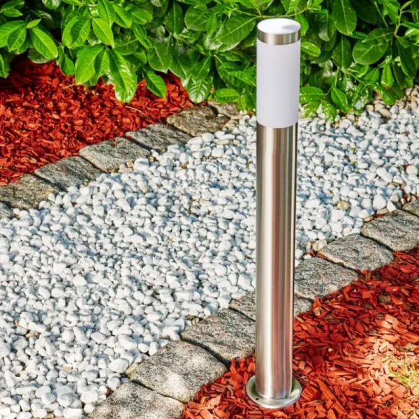 hofstein Borne lumineuse Norburg Acier inoxydable, 1 lumière* Lampes Modernes