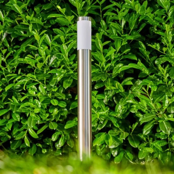 hofstein Borne lumineuse Norburg Acier inoxydable, 1 lumière* Lampes Modernes