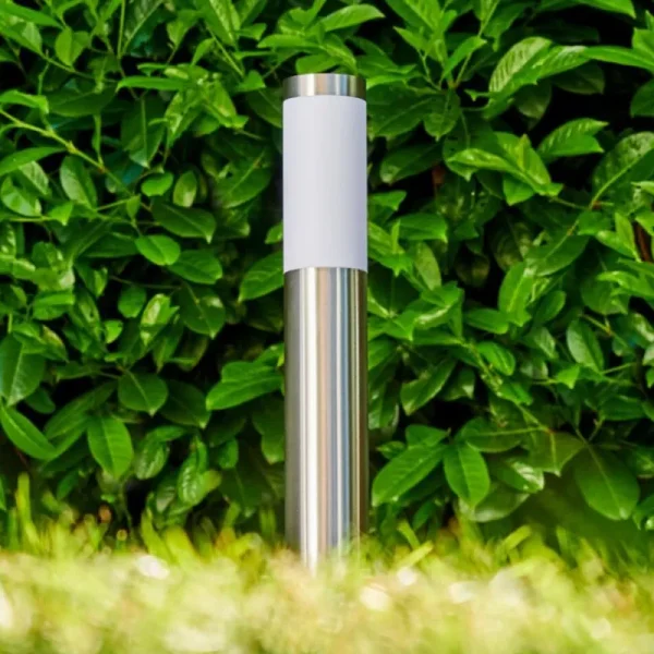 hofstein Borne lumineuse Norburg Acier inoxydable, 1 lumière* Lampes Modernes