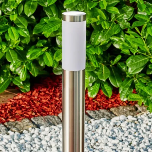 hofstein Borne lumineuse Norburg Acier inoxydable, 1 lumière* Lampes Modernes