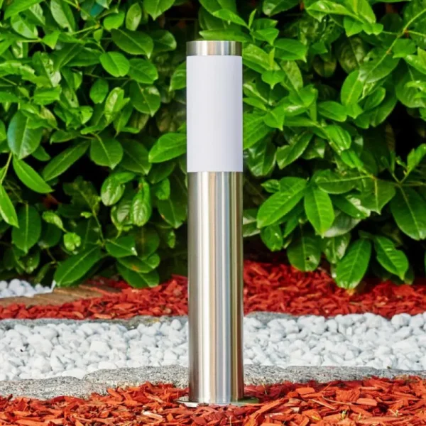 hofstein Borne lumineuse Norburg Acier inoxydable, 1 lumière* Lampes Modernes