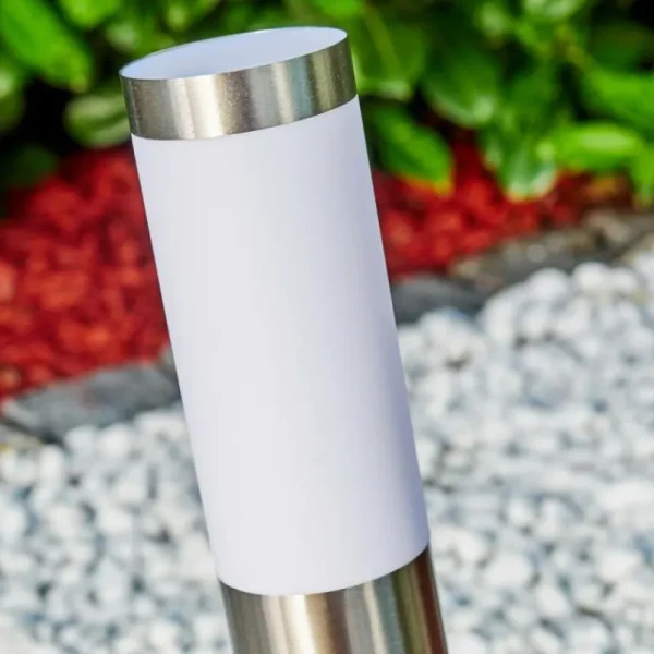 hofstein Borne lumineuse Norburg Acier inoxydable, 1 lumière* Lampes Modernes
