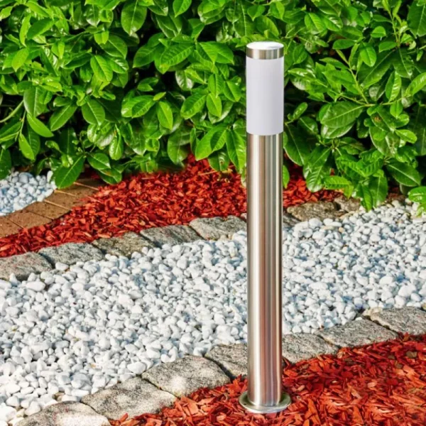 hofstein Borne lumineuse Norburg Acier inoxydable, 1 lumière* Lampes Modernes