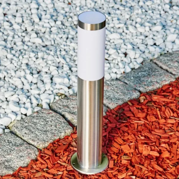 hofstein Borne lumineuse Norburg Acier inoxydable, 1 lumière* Lampes Modernes