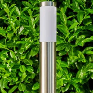hofstein Borne lumineuse Norburg Acier inoxydable, 1 lumière* Lampes Modernes