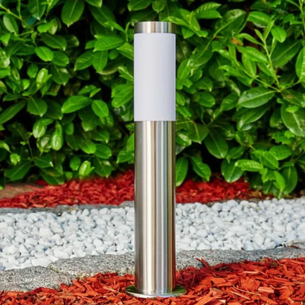 hofstein Borne lumineuse Norburg Acier inoxydable, 1 lumière* Lampes Modernes