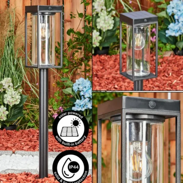 hofstein Borne lumineuse Palanga LED Noir, 1 lumière* Lampes Modernes