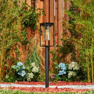 hofstein Borne lumineuse Palanga LED Noir, 1 lumière* Lampes Modernes