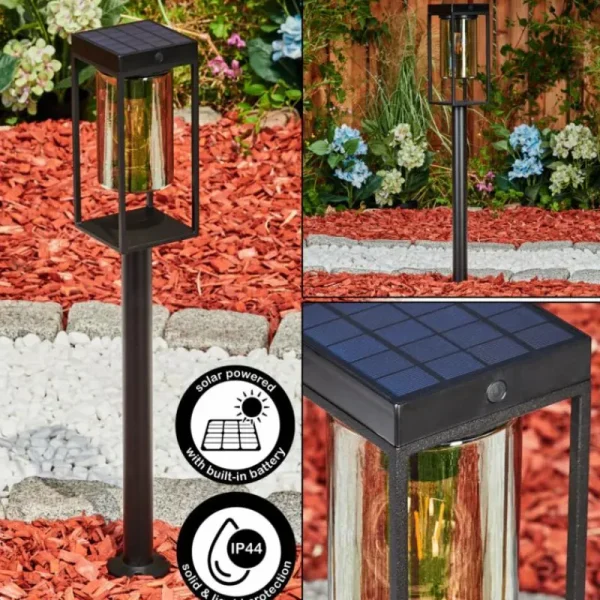 hofstein Borne lumineuse Palanga Noir, 1 lumière* Lampes Modernes