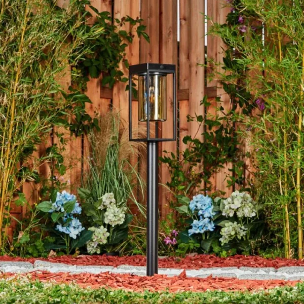 hofstein Borne lumineuse Palanga Noir, 1 lumière* Lampes Modernes