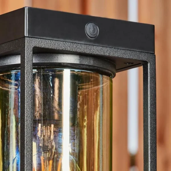 hofstein Borne lumineuse Palanga Noir, 1 lumière* Lampes Modernes