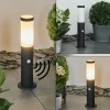 hofstein Borne lumineuse Ruti Noir, 1 lumière, Détecteur de mouvement* Lampes Modernes