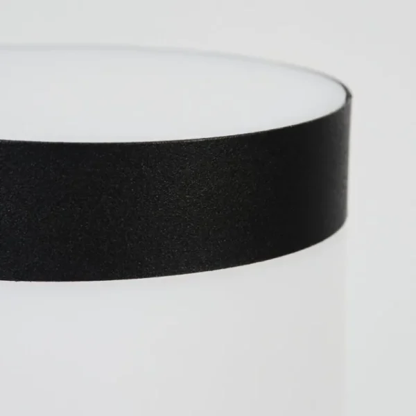 hofstein Borne lumineuse Ruti Noir, 1 lumière, Détecteur de mouvement* Lampes Modernes