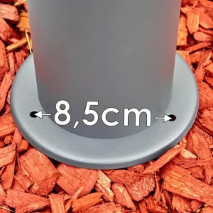 hofstein Borne lumineuse Schafhaus Anthracite, 1 lumière, Détecteur de mouvement* Lampes Modernes