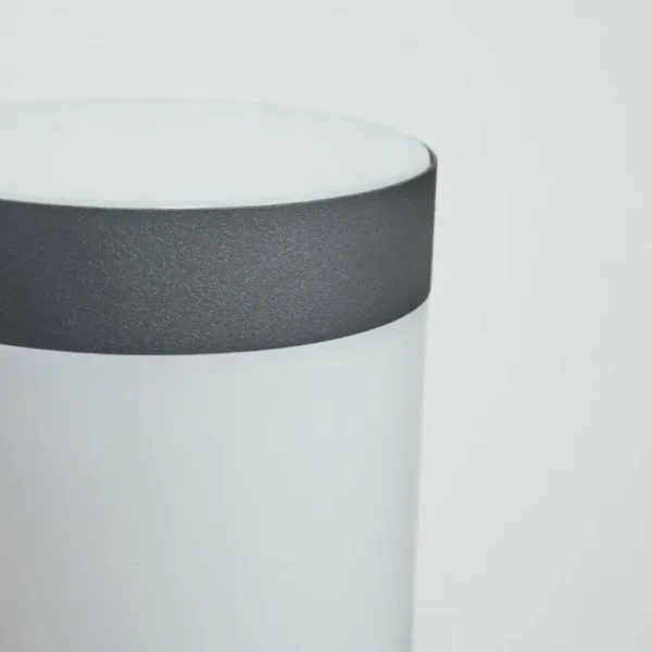 hofstein Borne lumineuse Sessa Anthracite, 1 lumière, Détecteur de mouvement* Lampes Modernes