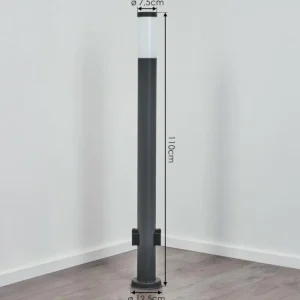 hofstein Borne lumineuse Sessa Anthracite, 1 lumière* Lampes Modernes
