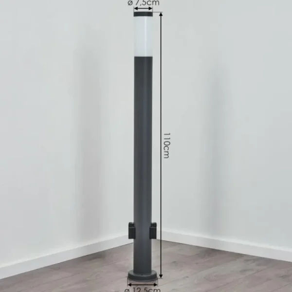 hofstein Borne lumineuse Sessa Anthracite, 1 lumière* Lampes Modernes